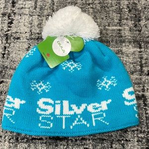 NWT Silver Star Beanie